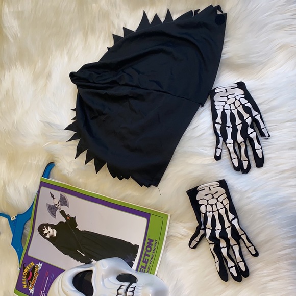 Halloween Costume Scary Skeleton Child            Costume    Age 5 - 7 years old - Picture 7 of 11
